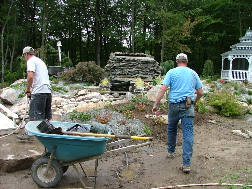 A beautiful creation & healthy koi pond by Koi Villa Water Garden Center - Photo 16