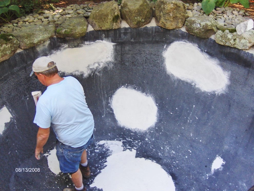 Old Cement Pond Renovated by Koi Villa Water Garden Center - Photo 6