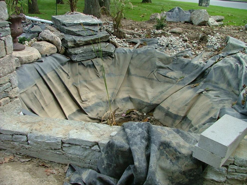 Re-do of a new pond by Koi Villa Water Garden Center - Photo 5
