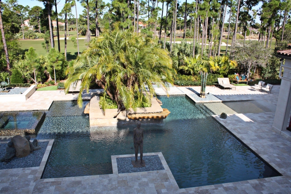 Contemporary Palm Beach Florida Estate by Krent Wieland Design, Inc. - Photo 5