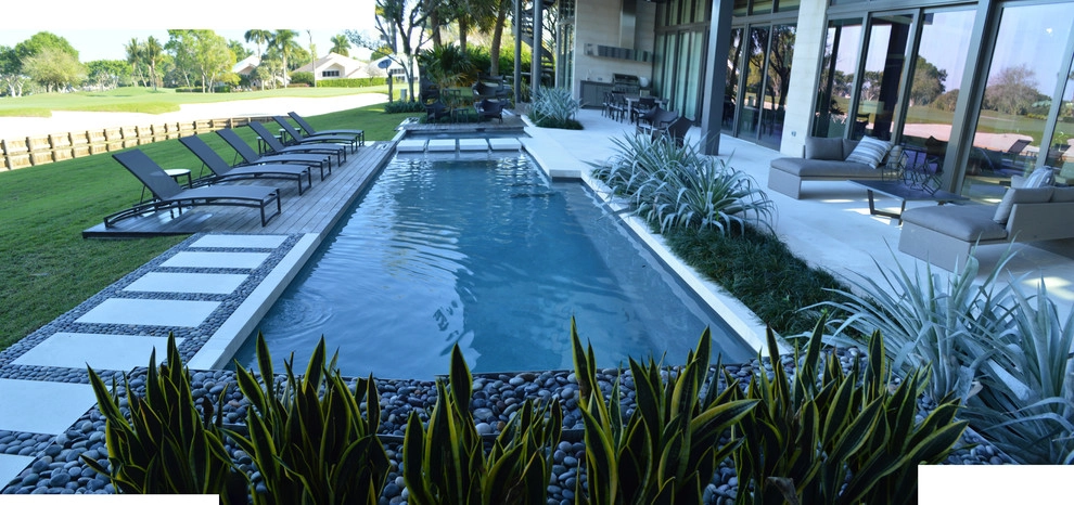 Contemporary Boca Raton Florida Residence by Krent Wieland Design, Inc. - Photo 8