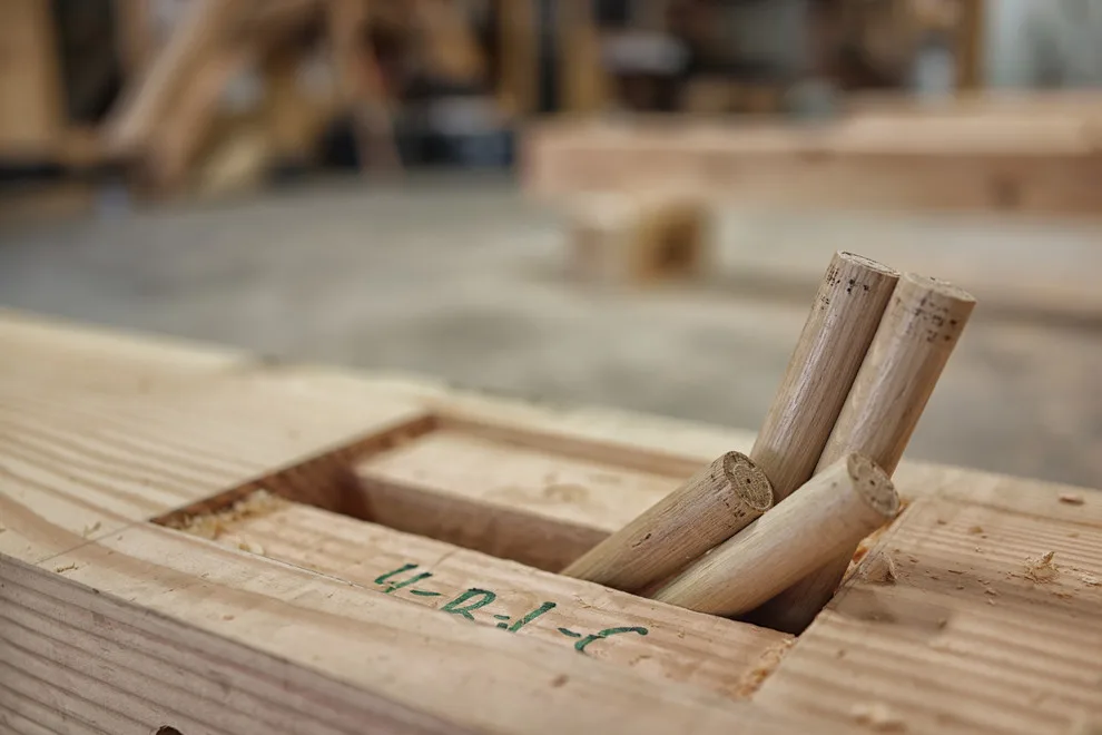 Introduction to Timber Framing by Carolina Timberworks - Photo 13