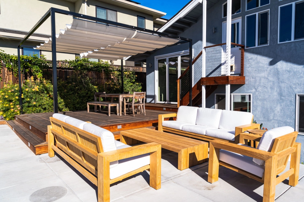 San Carlos Contemporary Patio and Kitchen by Kristen Rudger Landscape Design - Photo 4
