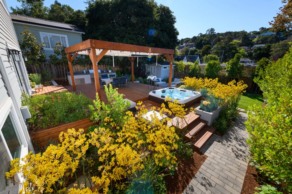 Belmont Outdoor Livingroom by Kristen Rudger Landscape Design - Photo 4