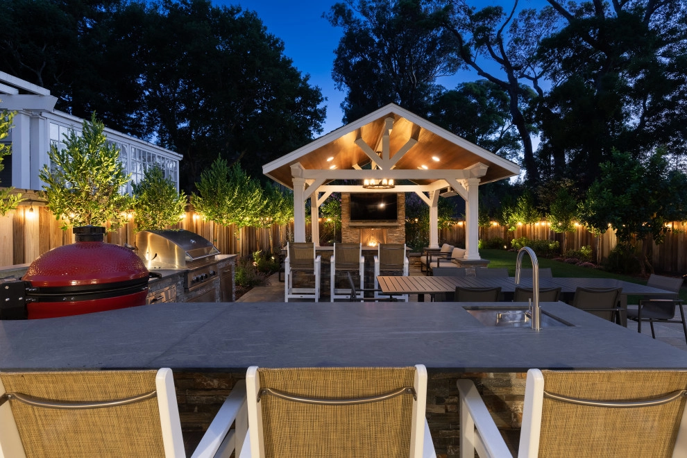 Burlingame Outdoor Living Room by Kristen Rudger Landscape Design - Photo 5