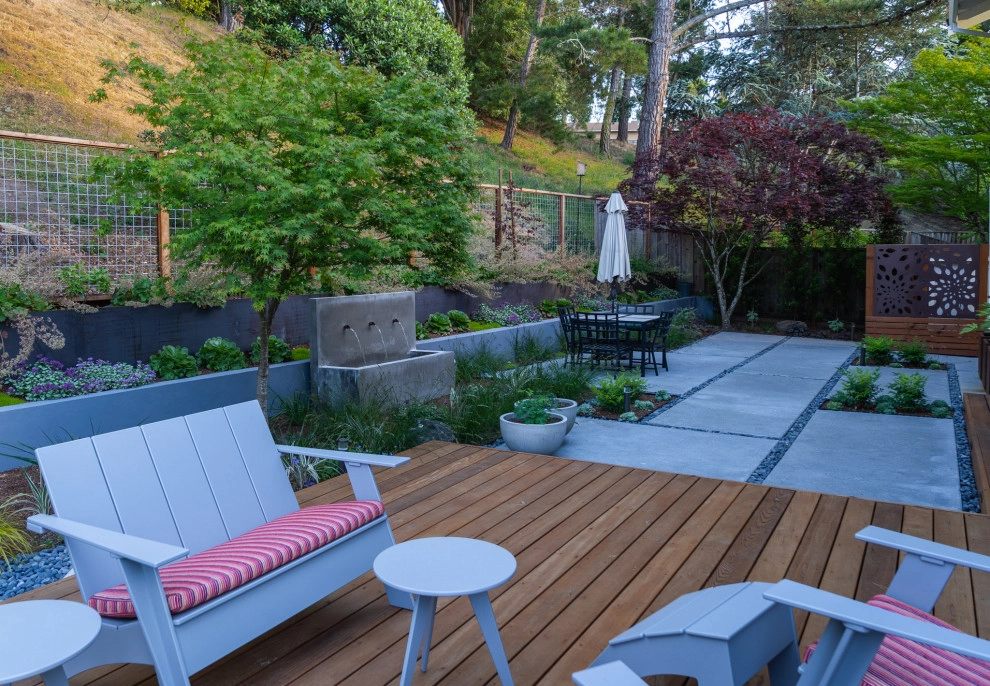 San Mateo Contemporary in a Natural Setting by Kristen Rudger Landscape Design - Photo 9