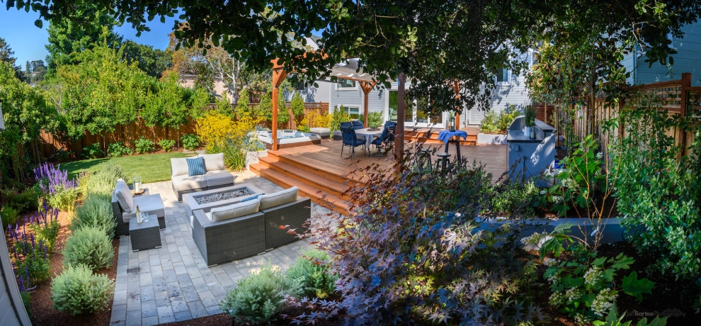 Belmont Outdoor Livingroom by Kristen Rudger Landscape Design - Photo 11