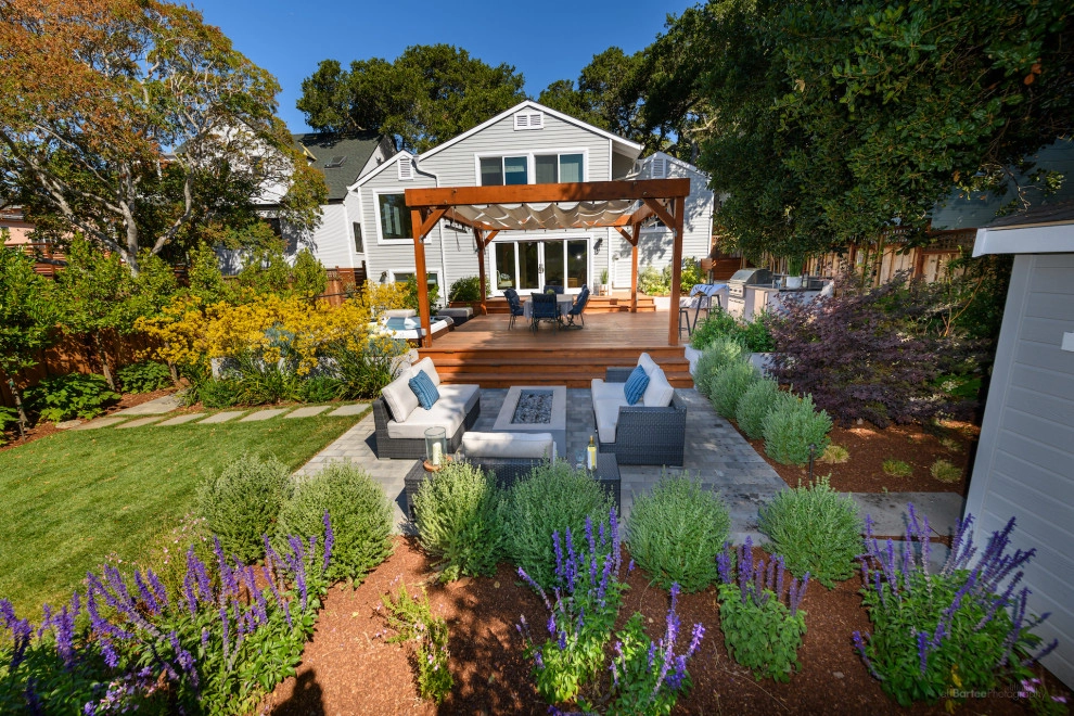 Belmont Outdoor Livingroom by Kristen Rudger Landscape Design - Photo 6