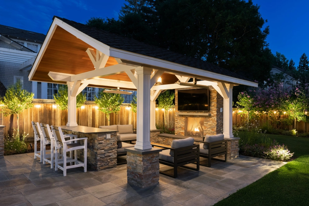 Burlingame Outdoor Living Room by Kristen Rudger Landscape Design - Photo 7