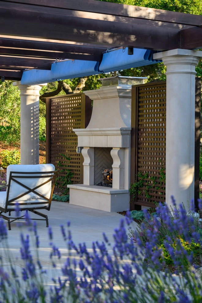 French Country Poolside by Kristen Rudger Landscape Design - Photo 9
