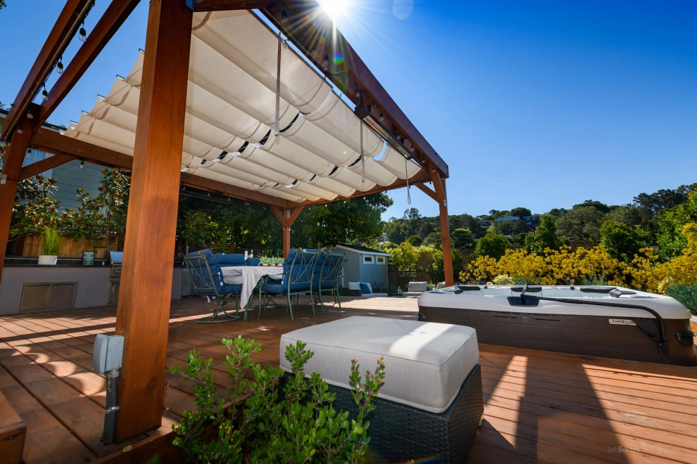 Belmont Outdoor Livingroom by Kristen Rudger Landscape Design - Photo 10