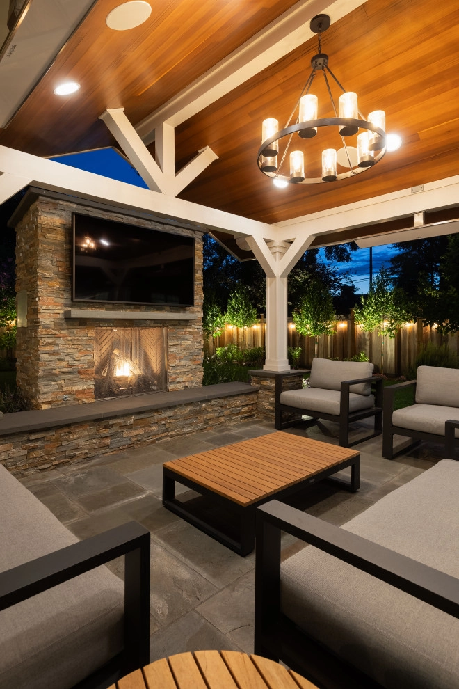 Burlingame Outdoor Living Room by Kristen Rudger Landscape Design - Photo 6