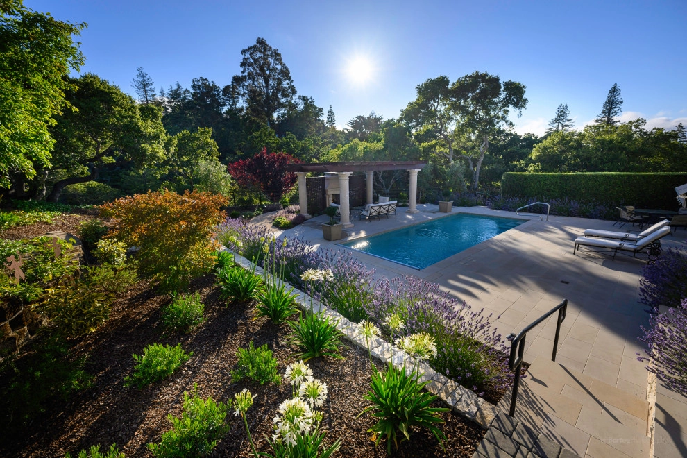 French Country Poolside by Kristen Rudger Landscape Design - Photo 6