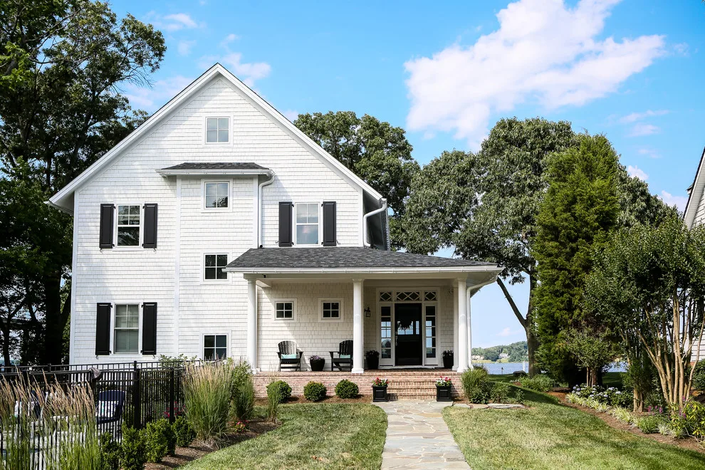 White Colonial Custom Residence in Arnold, MD by Evergreen Building Group, LLC. - Photo 16