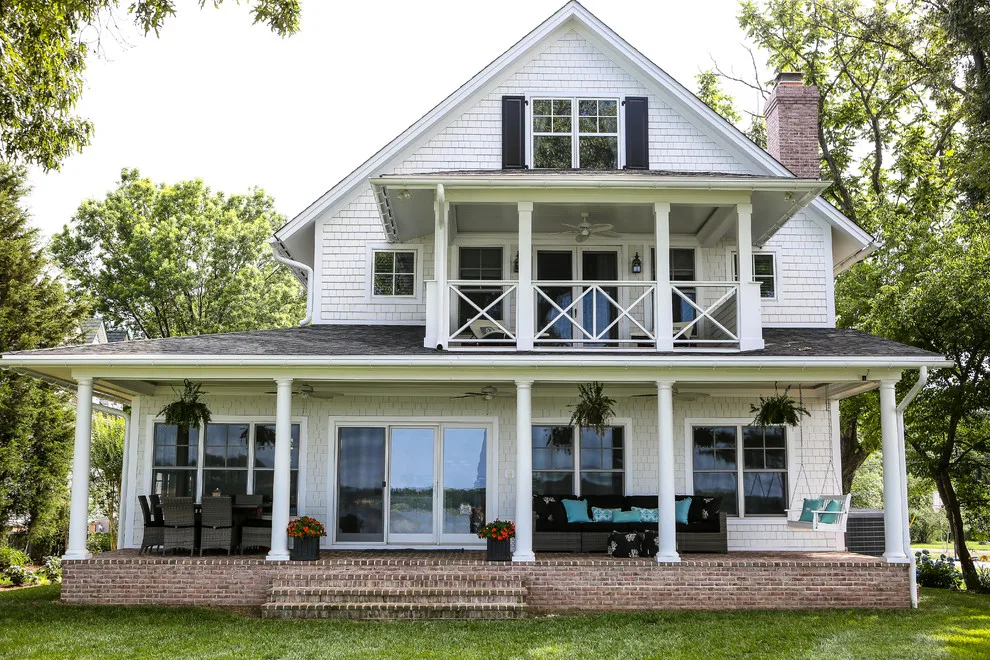 White Colonial Custom Residence in Arnold, MD by Evergreen Building Group, LLC. - Photo 14