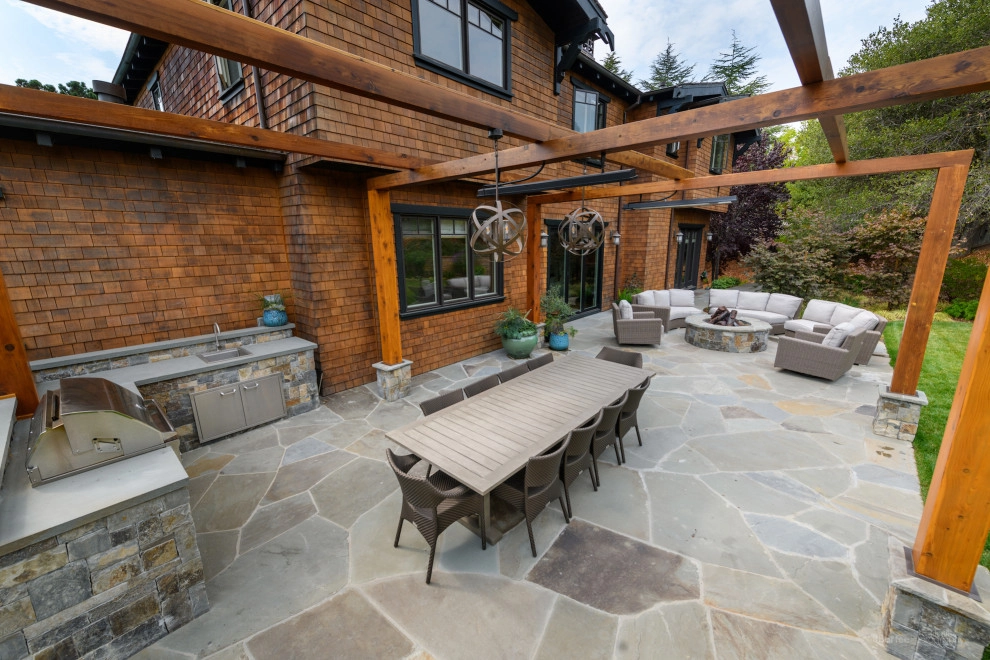 Hillsborough Outdoor Living Room by Kristen Rudger Landscape Design - Photo 21