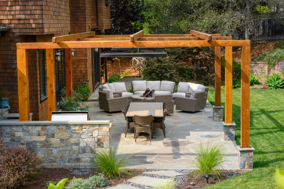 Hillsborough Outdoor Living Room by Kristen Rudger Landscape Design - Photo 3