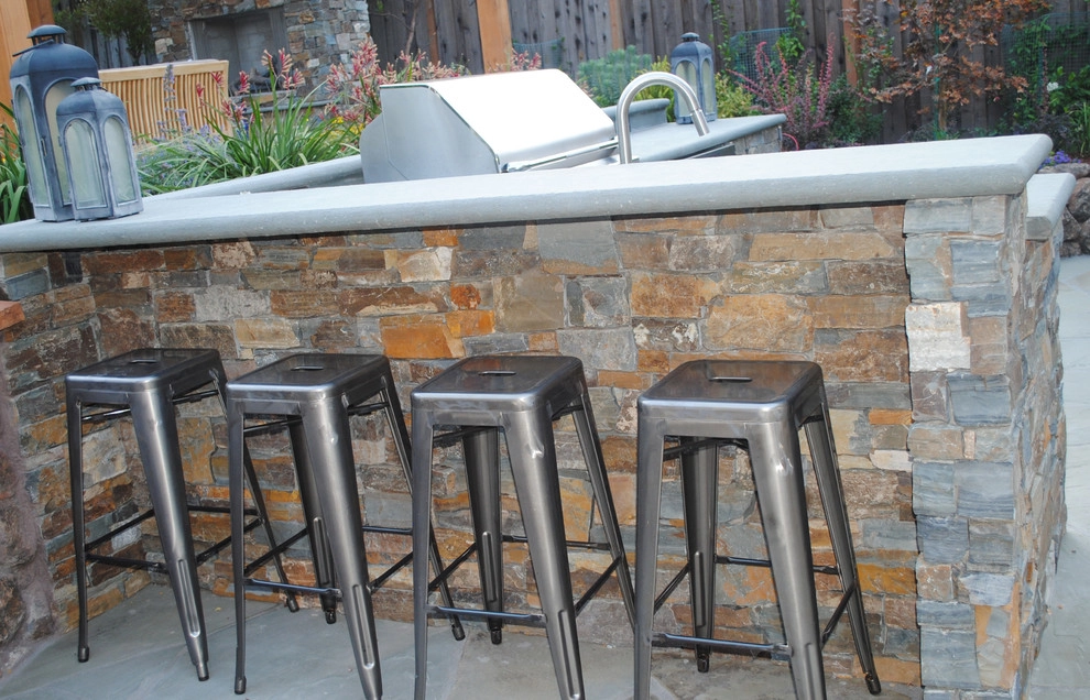 San Carlos Fabulous outdoor kitchen by Kristen Rudger Landscape Design - Photo 9