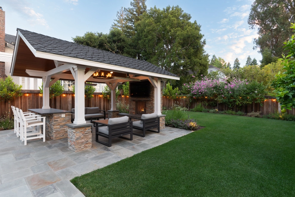 Burlingame Outdoor Living Room by Kristen Rudger Landscape Design - Photo 2