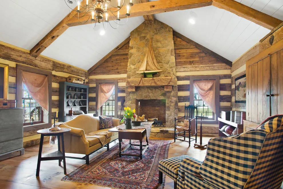Rustic Cabin Master Bedroom Expansion by Farinelli Construction, Inc. - Photo 14