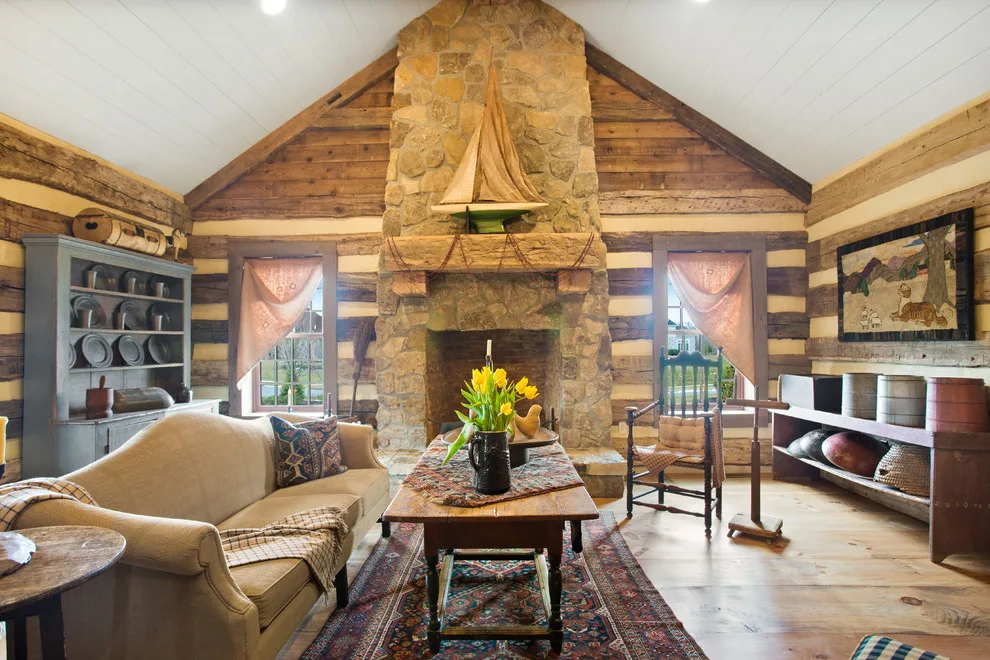 Rustic Cabin Master Bedroom Expansion by Farinelli Construction, Inc. - Photo 4