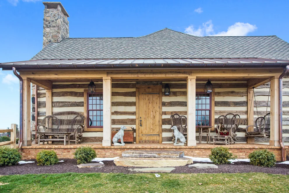Rustic Cabin Master Bedroom Expansion by Farinelli Construction, Inc. - Photo 7