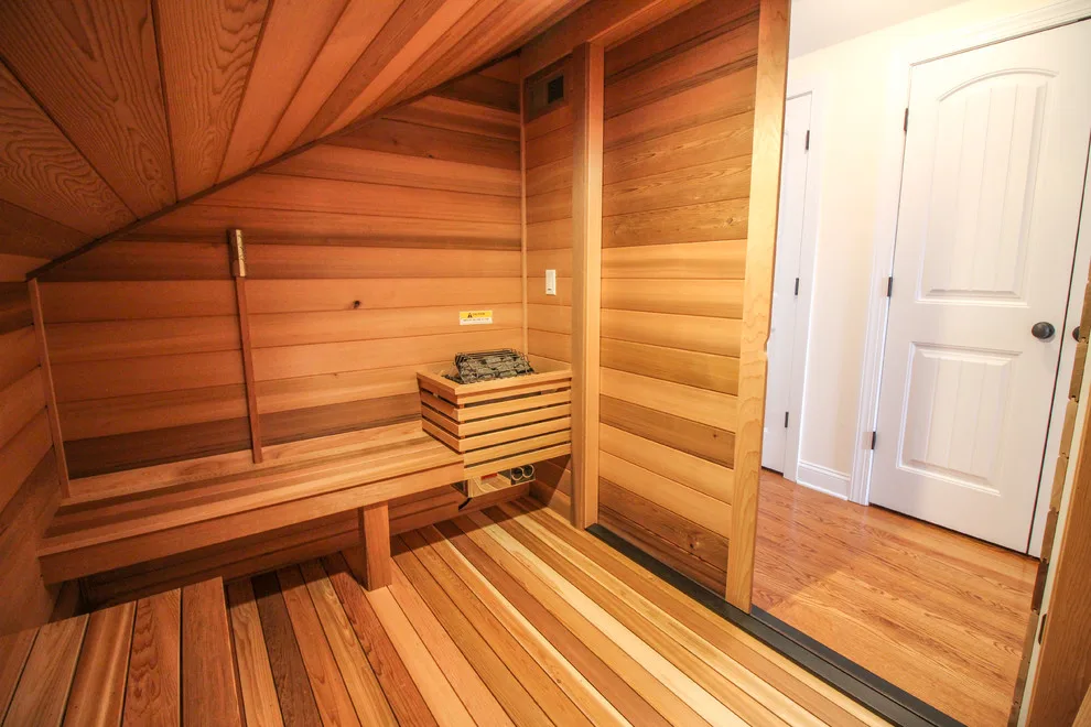 Sauna Retreat in the Master Bedroom by Baine Contracting, Inc. - Photo 8