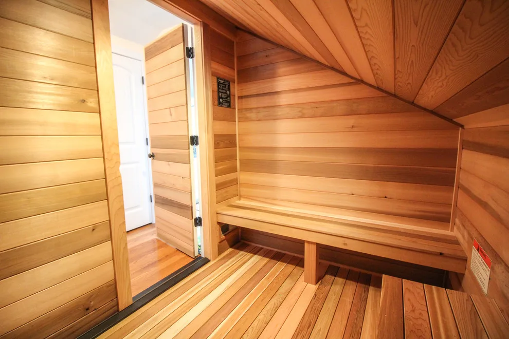 Sauna Retreat in the Master Bedroom by Baine Contracting, Inc. - Photo 5