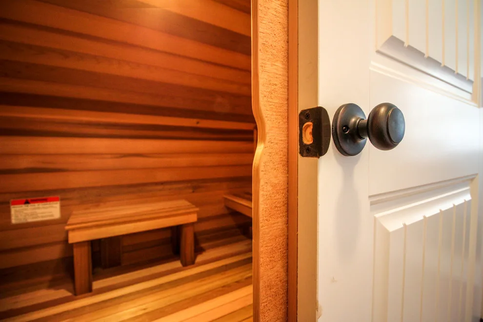 Sauna Retreat in the Master Bedroom by Baine Contracting, Inc. - Photo 10