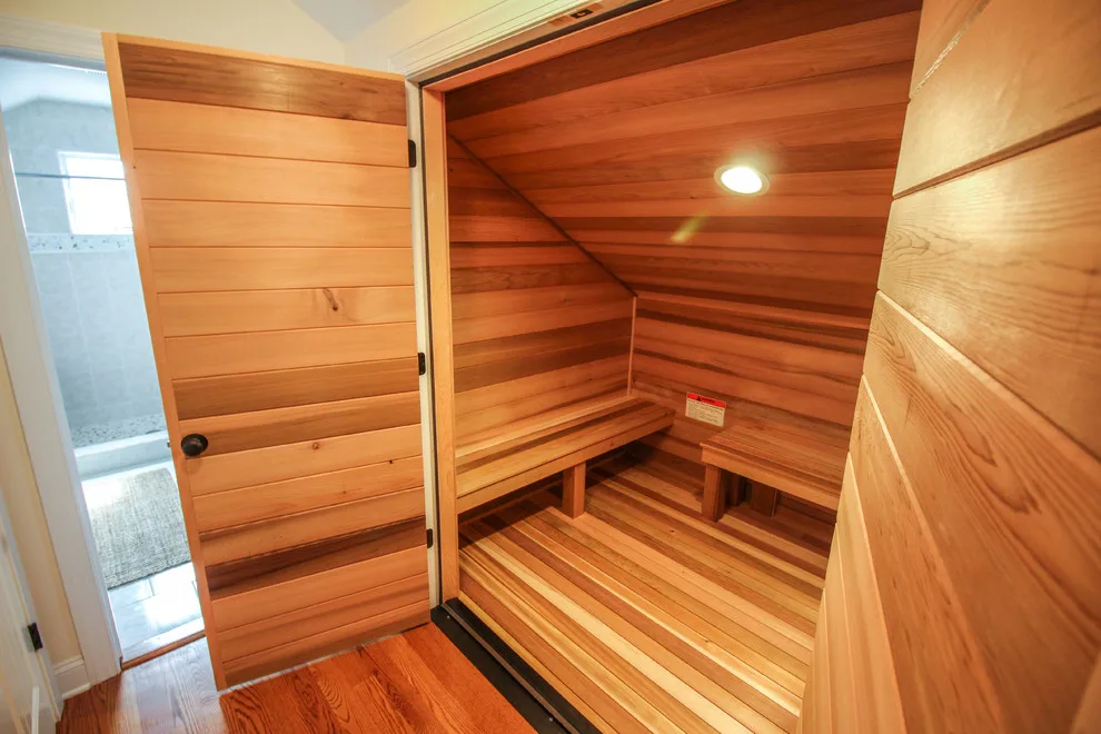 Sauna Retreat in the Master Bedroom by Baine Contracting, Inc. - Photo 19