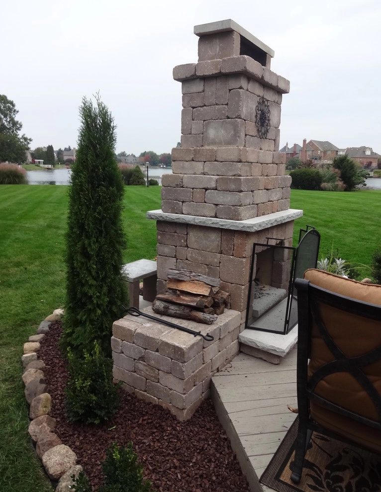 DIY Outdoor Fireplace - Elkhart by Kuert Outdoor Living - Photo 3