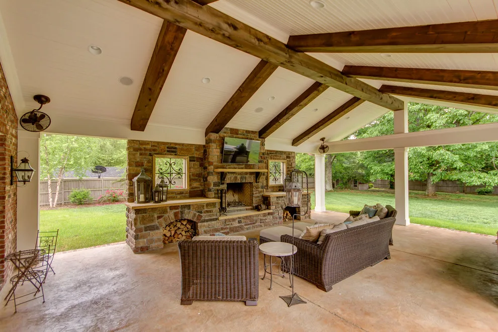 Meadow Lake Sheltered Veranda by Superior Custom Homes & Remodeling - Photo 7
