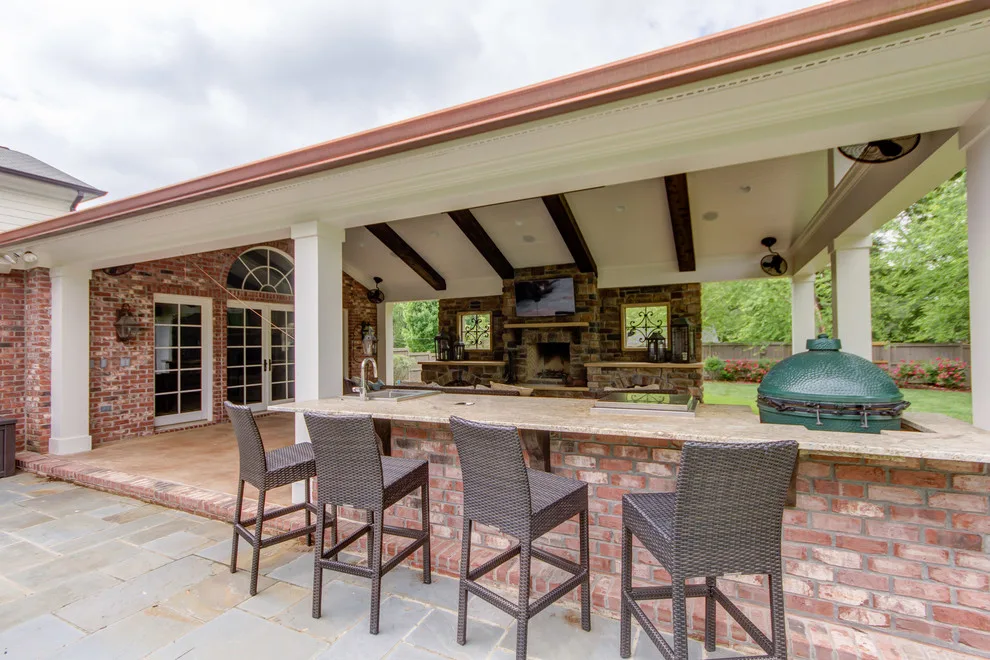 Meadow Lake Sheltered Veranda by Superior Custom Homes & Remodeling - Photo 2