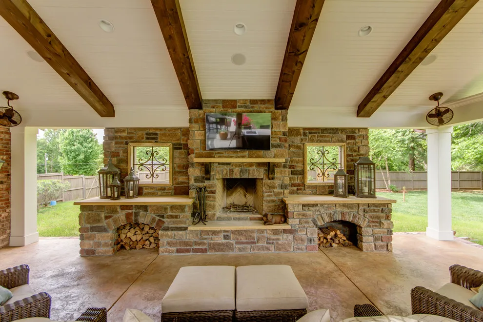 Meadow Lake Sheltered Veranda by Superior Custom Homes & Remodeling - Photo 3