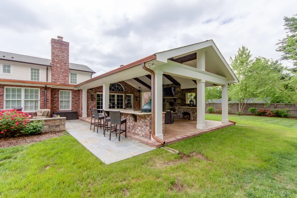 Meadow Lake Sheltered Veranda by Superior Custom Homes & Remodeling - Photo 5