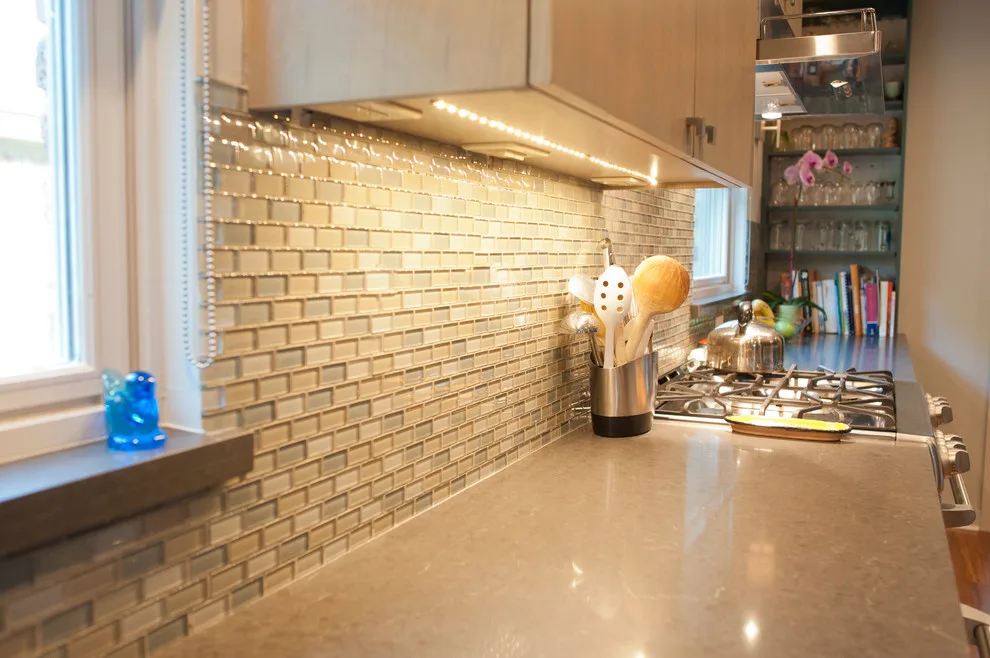 Meyerland Contemporary Kitchen by Crafted Custom Homes + Renovations - Photo 10