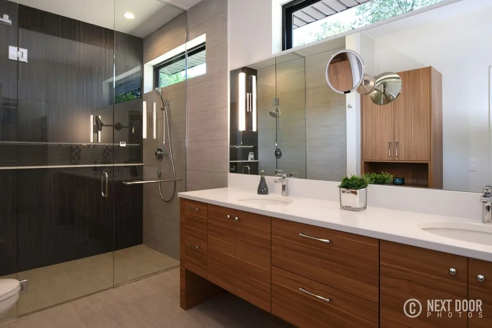 Mid-20th Century Modern by North Cove Builders - Photo 7