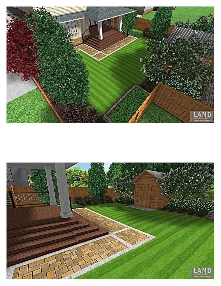 Custom Residential Landscape Designs by Land Architect Studio - Photo 14