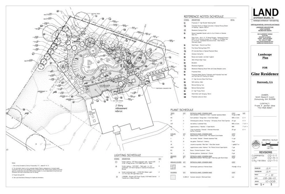 Custom Residential Landscape Design by Land Architect Studio - Photo 12