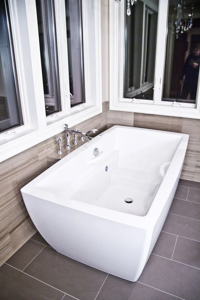 Contemporary Simple Master Bathroom by Master Plan Builders & Master Plan Design - Photo 10