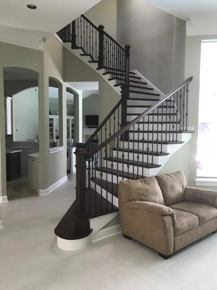 Wrought Iron Stair Renovations by Elite Construction Of Jax, Inc. - Photo 43