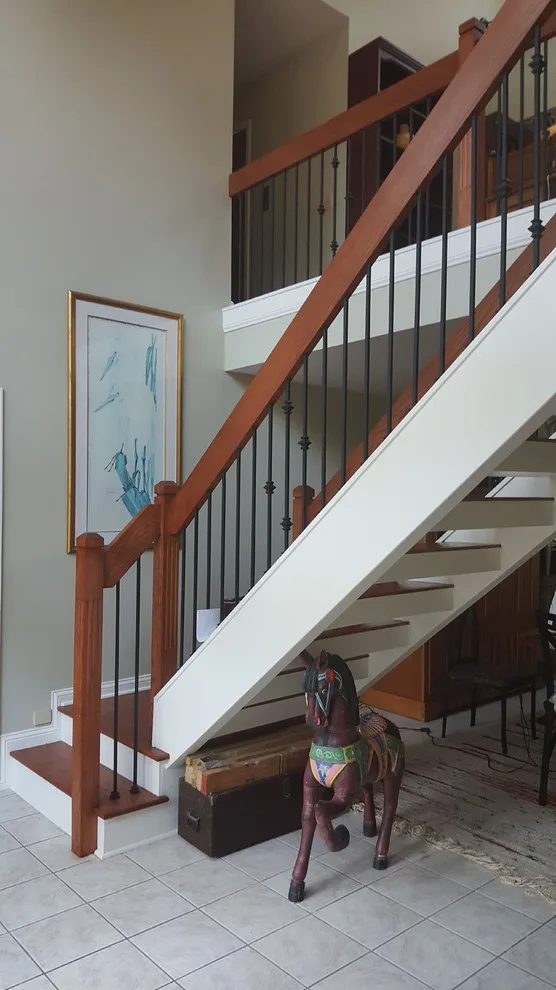 Wrought Iron Stair Renovations by Elite Construction Of Jax, Inc. - Photo 34