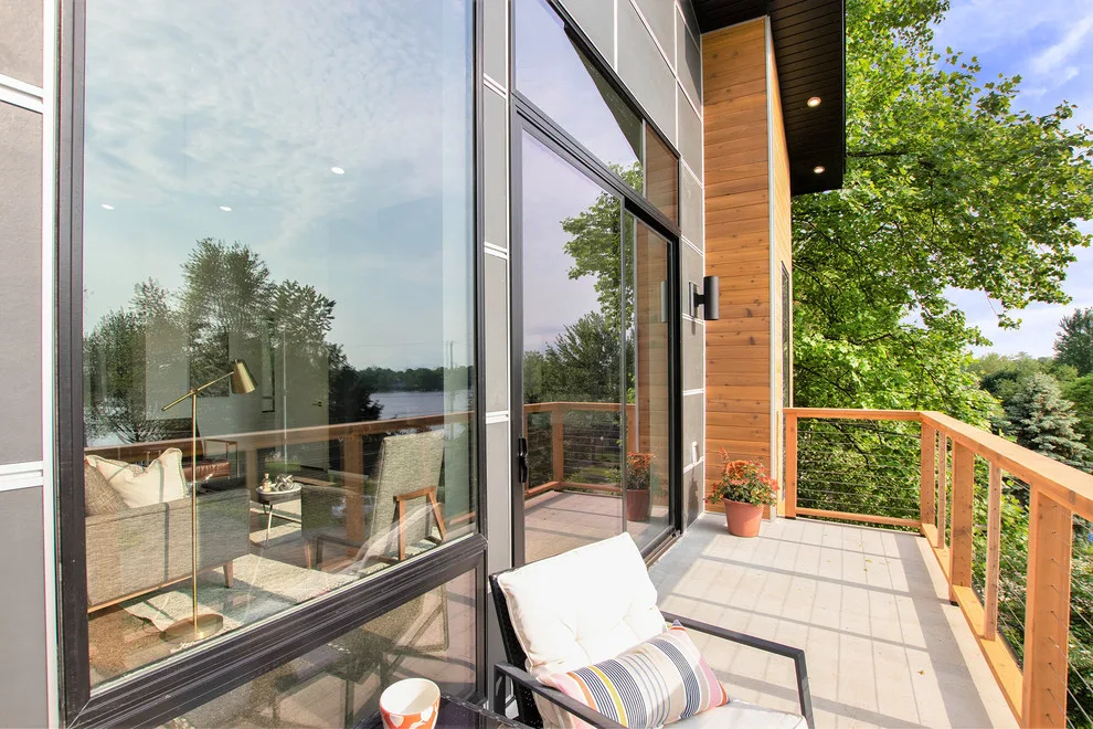 Contemporary Concrete Residence by R-Value Homes - Photo 16