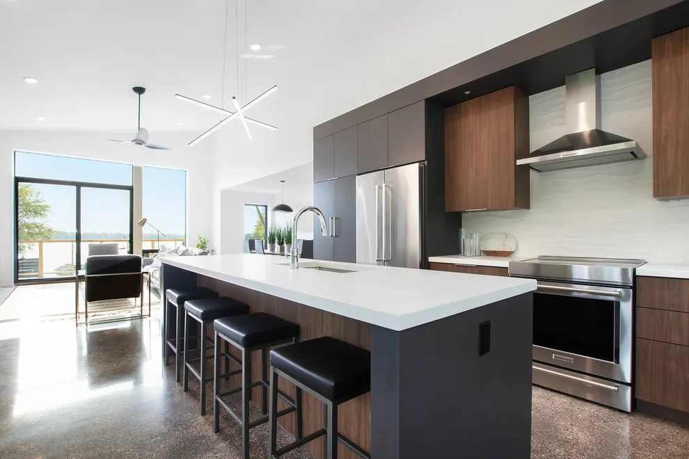 Contemporary Concrete Residence by R-Value Homes - Photo 13
