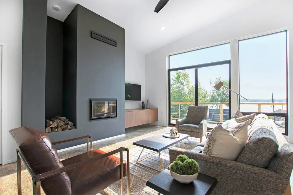Contemporary Concrete Residence by R-Value Homes - Photo 26