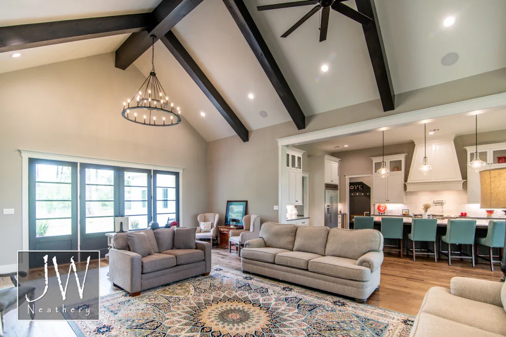 Contemporary Country Home by J.W. Neathery Custom Home Craftsman - Photo 4