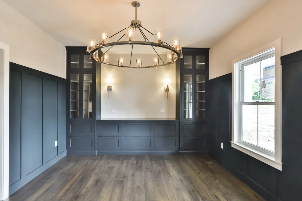 Contemporary Farmhouse Enhanced with Reclaimed Materials by Hibbs Luxury Homes - St Louis, MO - Photo 6