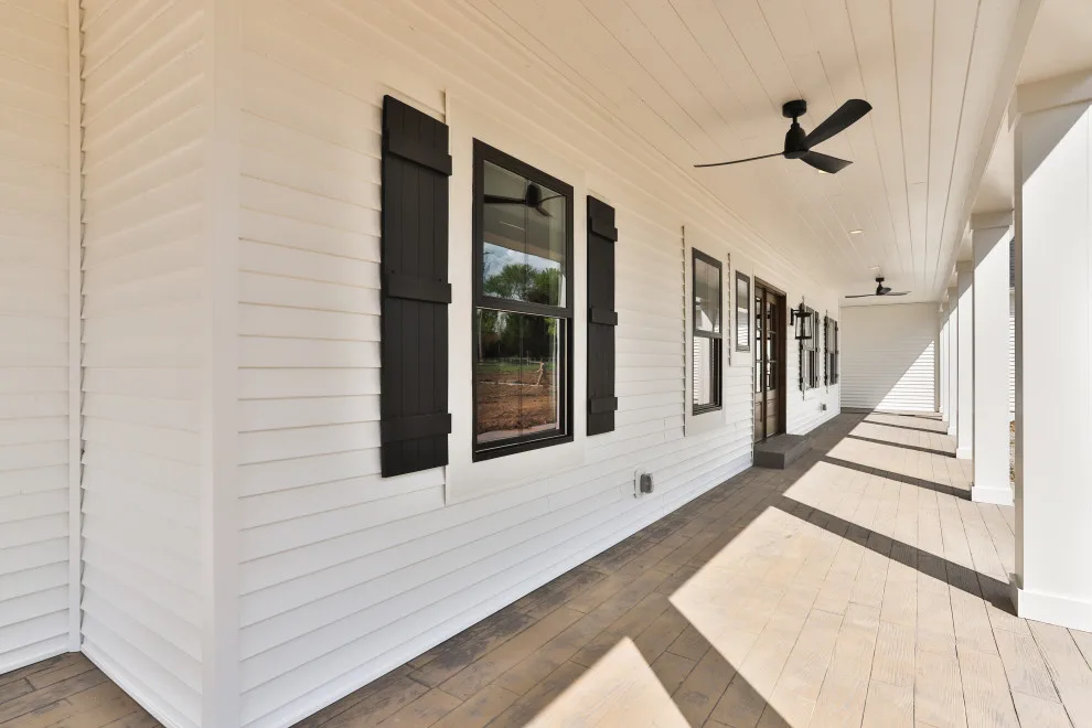 Contemporary Farmhouse Enhanced with Reclaimed Materials by Hibbs Luxury Homes - St Louis, MO - Photo 21