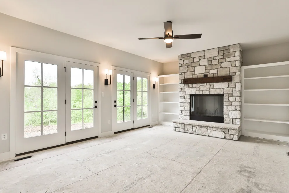 Contemporary Farmhouse Enhanced with Reclaimed Materials by Hibbs Luxury Homes - St Louis, MO - Photo 28