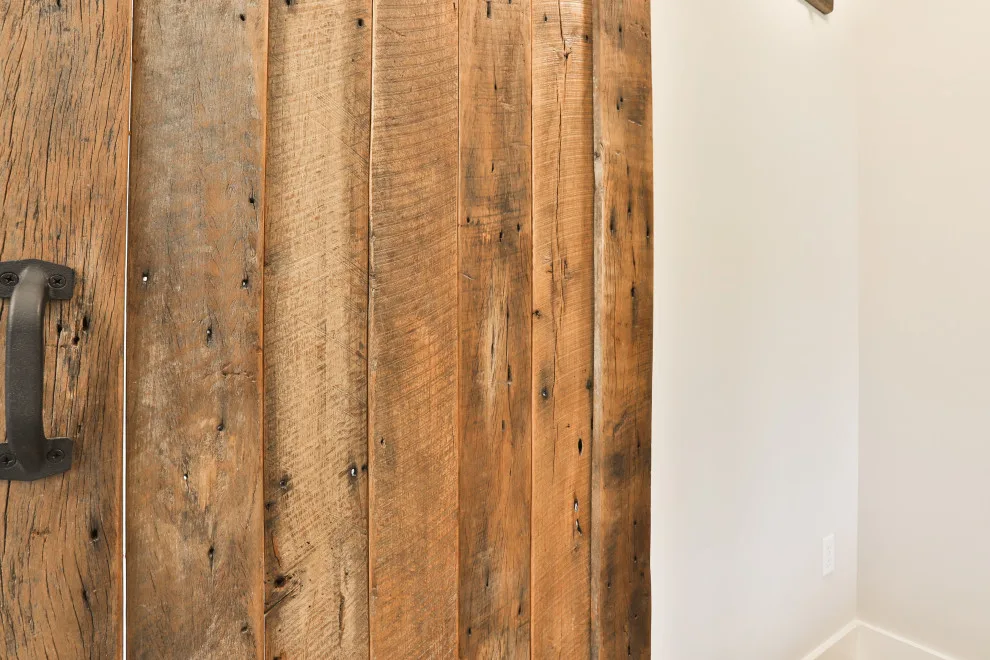Contemporary Farmhouse Enhanced with Reclaimed Materials by Hibbs Luxury Homes - St Louis, MO - Photo 17